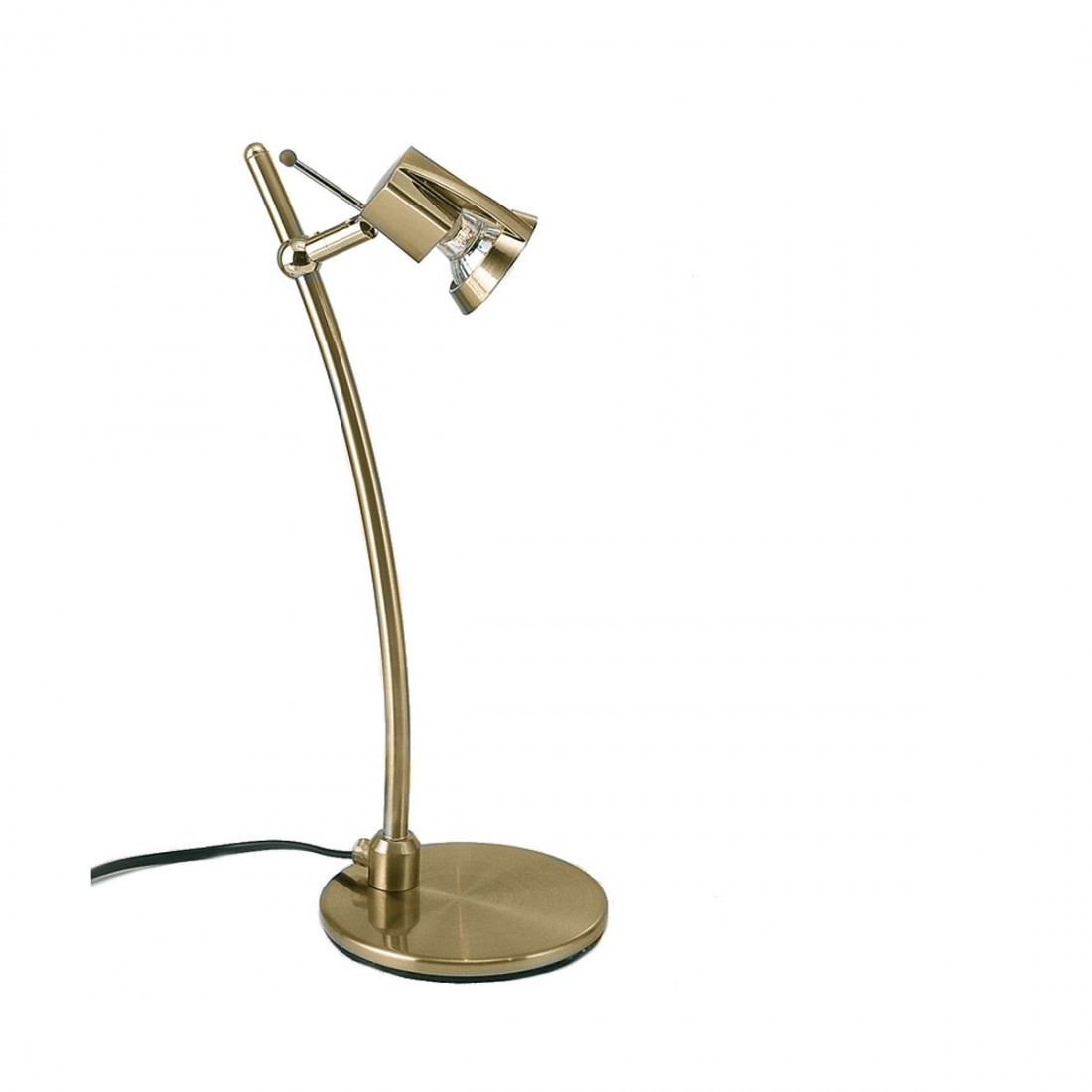 gold office lamp